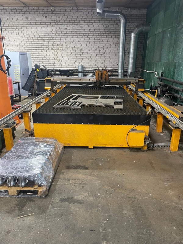 Станок плазменной резки Сибирь ARM - 2000х6000 с ЧПУ