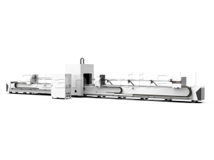 Оптоволоконный труборез с сервостолом и активной поддержкой труб XTC-TP240/6000 Raycus Servo 12+12