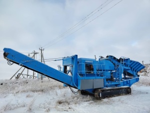 Самоходная конусная дробильная установка MAXTRAK1000