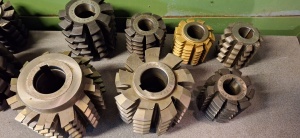 Фреза червячная для нарезания зубьев звездочек