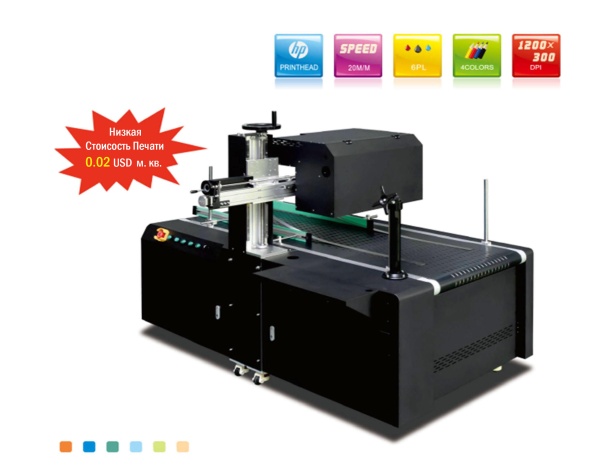 Однопроходный Принтер Для Печати на Упаковочных Коробках