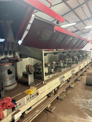 Линия волочения проволоки ITALMEC TSR 300/1+6