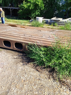 Плита монтажная 6м. х 4м. с т-образными пазами