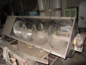 Шнеки подающий и отводящий от А9-КЧЯ