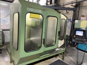 Вертикальный фрезерный станок с ЧПУ DECKEL FP 5 A