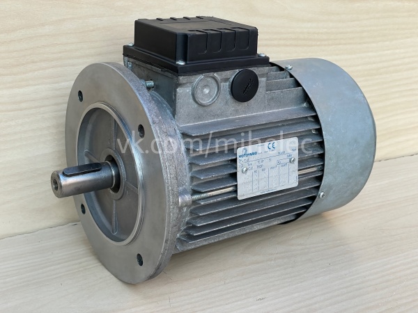 Электродвигатель Motovario, T90L4, IMB5, 1.5 кВт, 1400 об/мин (1,5квт 1500 оборотов в минуту)