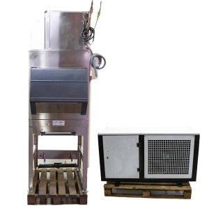 Льдогенератор (чешуя, 450кг) Scotsman MAR 71 Split + бункер SIS 700 + ККБ ZF 09