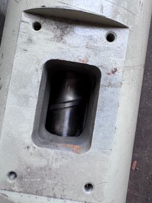 Шнек для трубной линии 65 мм