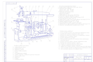 Поперечно-строгальный станок СПС-01 рабочий 1968г