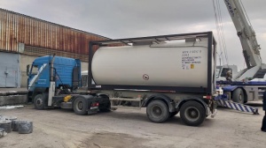 Танк-контейнер тип Т11 объём 18м3 для перевозки компонентов эмульсионных взрывчатых веществ, новый