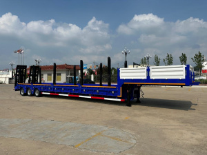 Полуприцеп-трал с трапами TONGYADA CTY9603TDPS низкорамный, 3-оси,тновый