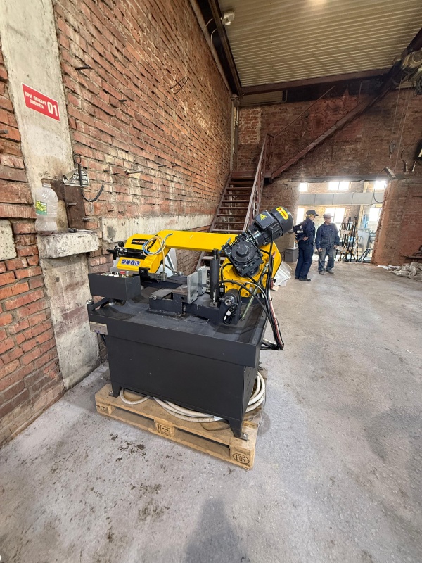 Станок BMSY 230 DG ленточнопильный полуавтоматический (маятниковый 1,3 кВТ, 430 кг)