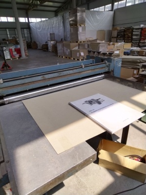 Картонорезательная машина ткр-120 Машина для роспуска картона на полосы