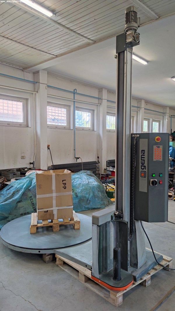 Полуавтоматическая машина для упаковки паллет GEMA GP 100