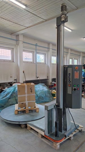 Полуавтоматическая машина для упаковки паллет GEMA GP 100