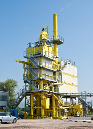 Б / у Асфальтный завод MARINI TT 3000, 200 т/ч, 2010 г.в. c RAP системой