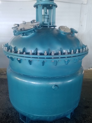 Реактор эмалированный 600 литров МЗС-С мешалкой