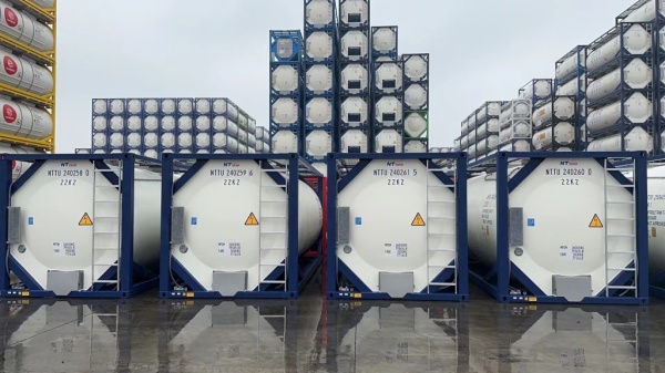 Танк-контейнер тип Т11 объём 24м3 для перевозки жидких реагентов, новый