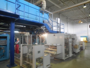 Линия по производству обоев проект WO 31380. Производство «Emerson and Renwick», Великобритания