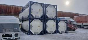 Танк-контейнер тип Т11 объём 24м3 для перевозки солевых растворов, новый