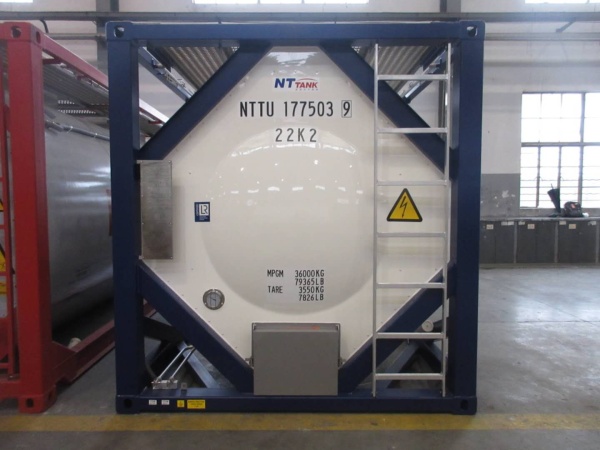 Танк-контейнер тип Т11 объём 18м3 для перевозки спиртосодержащей продукции