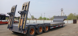 Полуприцеп-трал с трапами TONGYADA CTY9603TDPS негабарит с понижением 3-оси, новый