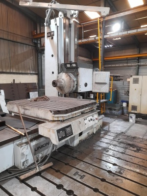 Расточной станок с ЧПУ Union BFP 130