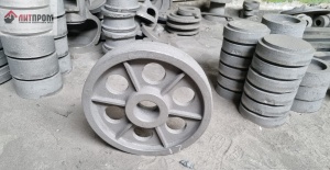 Шкив чугунный