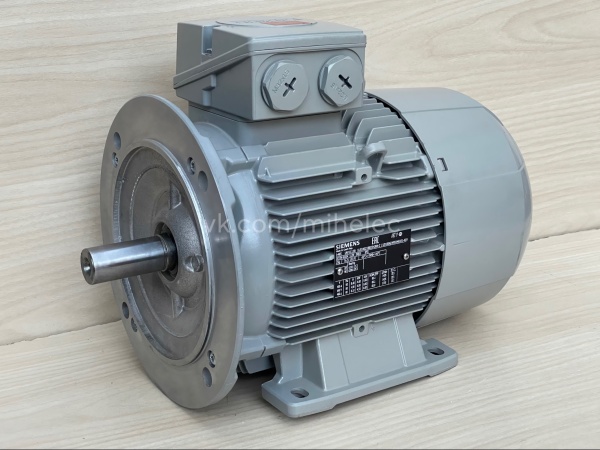 Электродвигатель Siemens 1AV1112B 1LE10021BB234JB4-Z 112M IM2081 (IMB35), 4 кВт 1435 об/мин