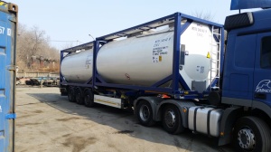 Танк-контейнер тип Т11 объём 24м3 для перевозки кислоты, новый