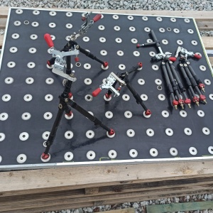 модульные приспособления с зажимными устройствами для 3D проектирования в пространстве от компании TETRAFIX AB