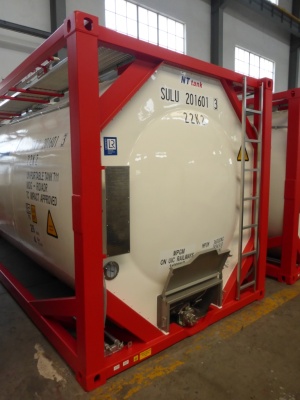 Танк-контейнер тип Т11 объём 21м3 для перевозки жидких удобрений, новый