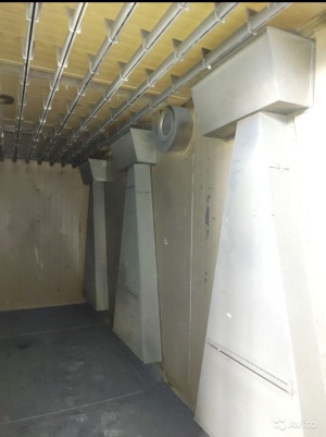 Камера порошковой покраски