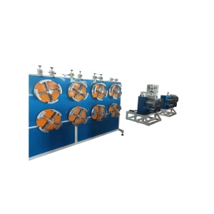 Линия для нанесения полимерного покрытия на нить SJ-55