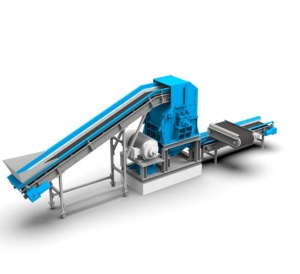 Шредер для измельчения металлолома модель PSX-3030