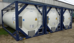 Танк-контейнер тип Т11 объём 21м3 для перевозки компонентов эмульсионных взрывчатых веществ, новый