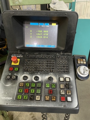 Вертикальный фрезерный станок с ЧПУ DECKEL FP 5 A