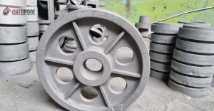 Шкив чугунный