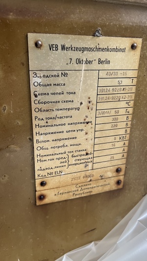 Зубошлифовальный станок Niles ZSTZ-630 C3