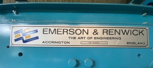 Линия по производству обоев проект WO 31380. Производство «Emerson and Renwick», Великобритания