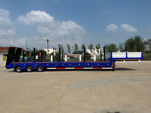 Полуприцеп-трал с трапами TONGYADA CTY9603TDPS низкорамный, 3-оси,тновый