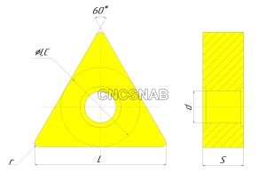 TNGA160404 CBN Пластина для точения с напайками PCBN