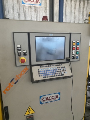 Машина ROTOBOX RB 3502 B для ротационного формования (спекания) полых изделий из пластмасс