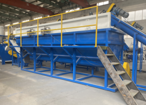 Линия мойки для переработки ПВД пленки