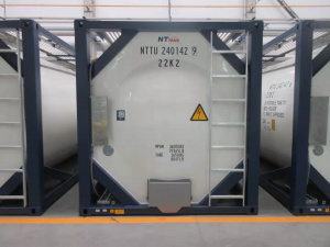 Танк-контейнер тип Т11 объём 24м3 для перевозки химических веществ, новый