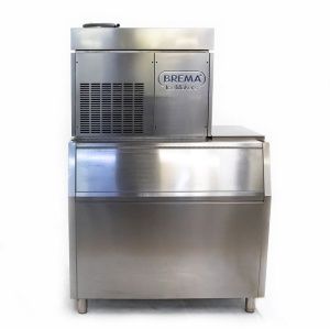 Льдогенератор (чешуя, 370кг) Brema MUSTER 350A-Q + бункер BIN 350