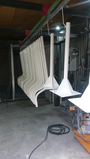 Камера порошковой покраски