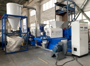 Линия мойки для переработки ПВД пленки