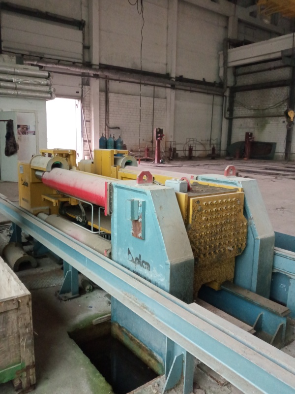 Оборудование для производства ЖБИ Машина PLAN для натяжения канатов при производстве ригелей, колонн, свай, фундаментных балок