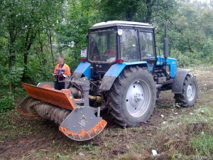 мульчер для леса